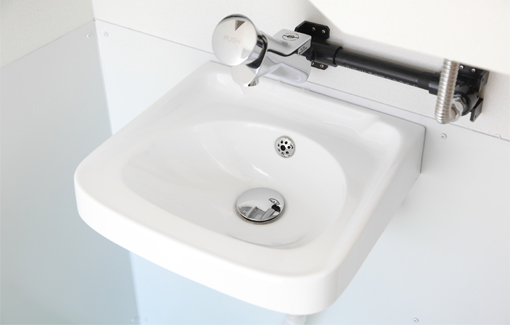 手洗い器も完備