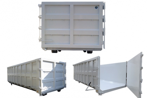 片開き扉　強化ロック