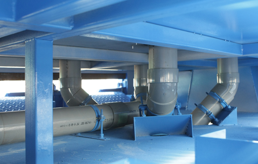 大便器からの配管