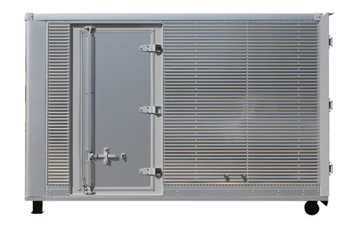 4ｔアルミ保冷コンテナ
側面（開閉扉）側