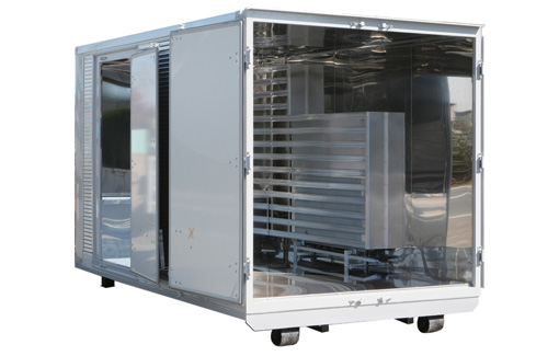 4ｔアルミ保冷コンテナ
扉オープン