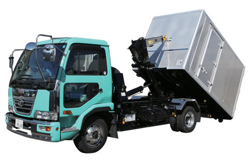 アーム車のみでラクラク搬送・簡単設置！