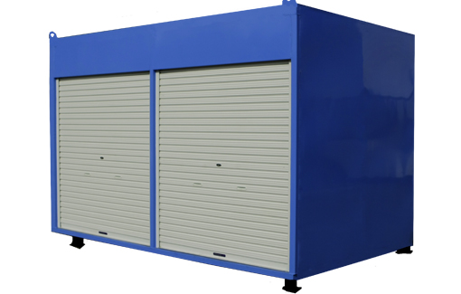 大型タイプはシャッターの枚数を変えられます。