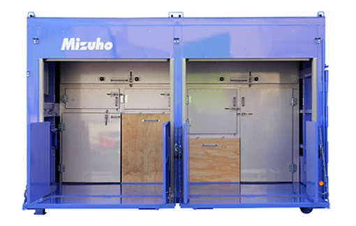 内扉、拡張床をオープン