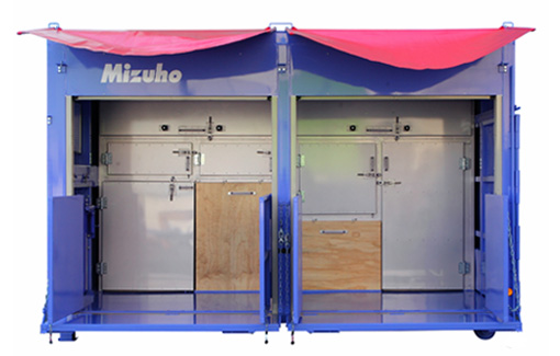 日よけシートを装着