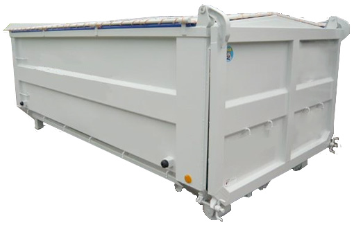 手動コボレーン付き水密式コンテナ