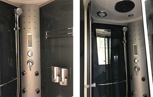 広々使い勝手の良いシャワー室